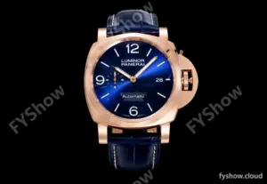 Panerai Luminor Series RG/LE Blu/Blu VSF Automatic PAM01112