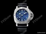 Panerai Luminor 1950 Series SS/RU Blu/Blk VSF Automatic PAM00719