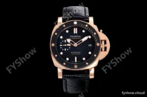 Panerai Submersible Series CF SS/LE Blk/Blk VSF Automatic PAM00974