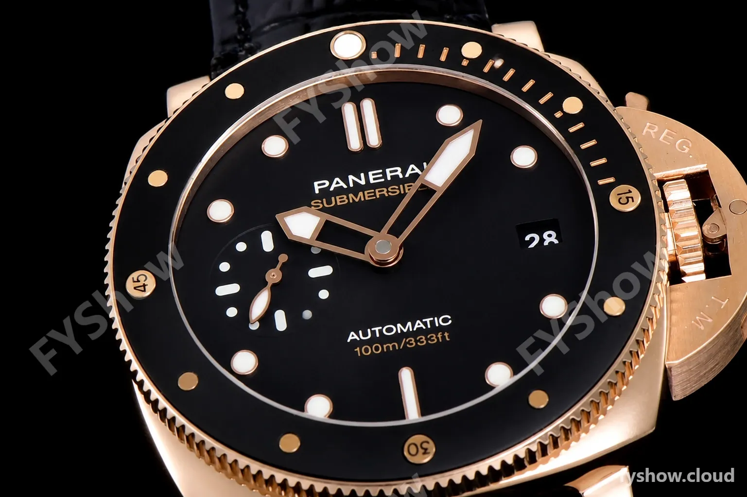 Panerai Submersible Series CF SS/LE Blk/Blk VSF Automatic PAM00974 - Image 4