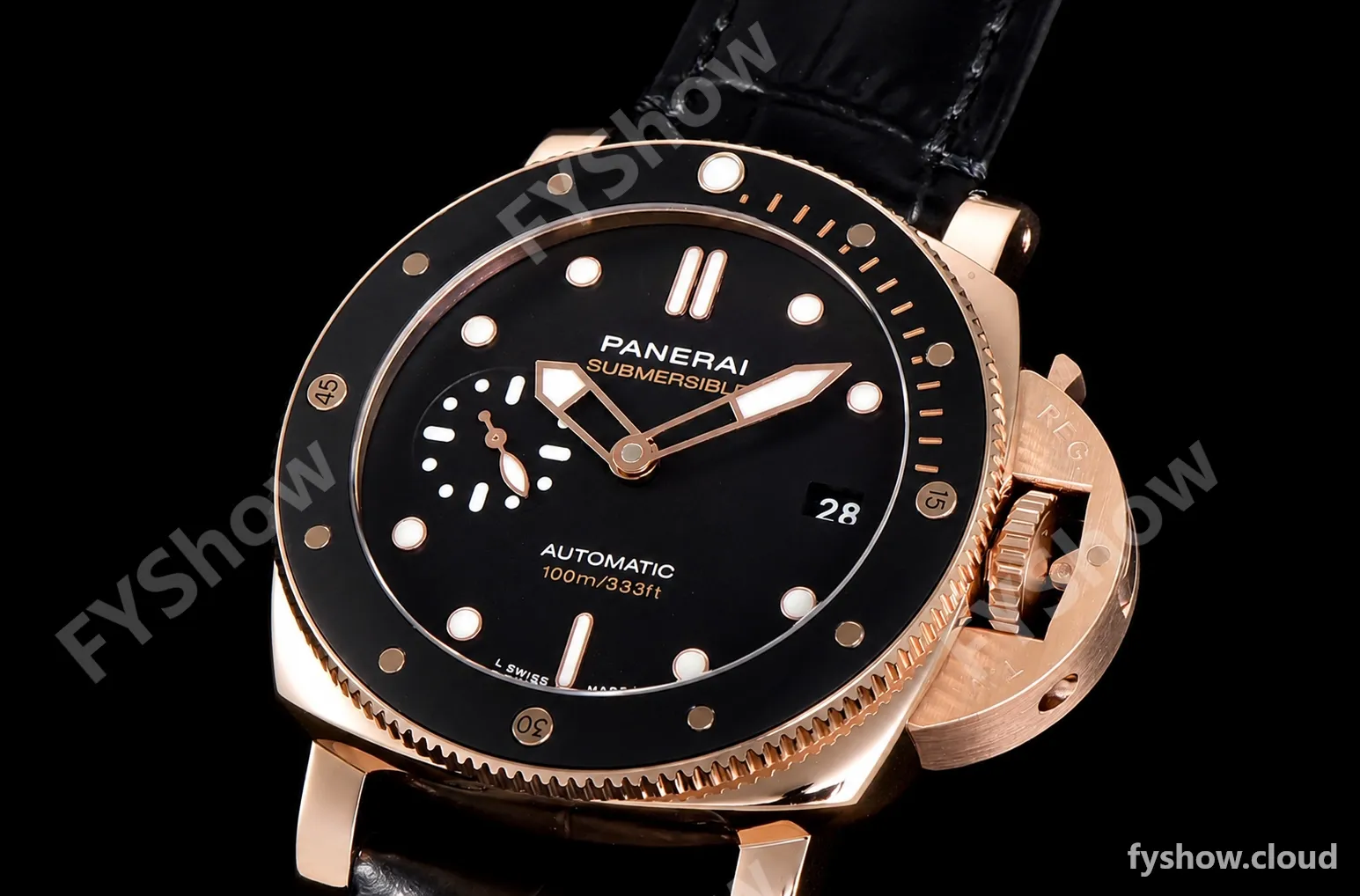 Panerai Submersible Series CF SS/LE Blk/Blk VSF Automatic PAM00974 - Image 6