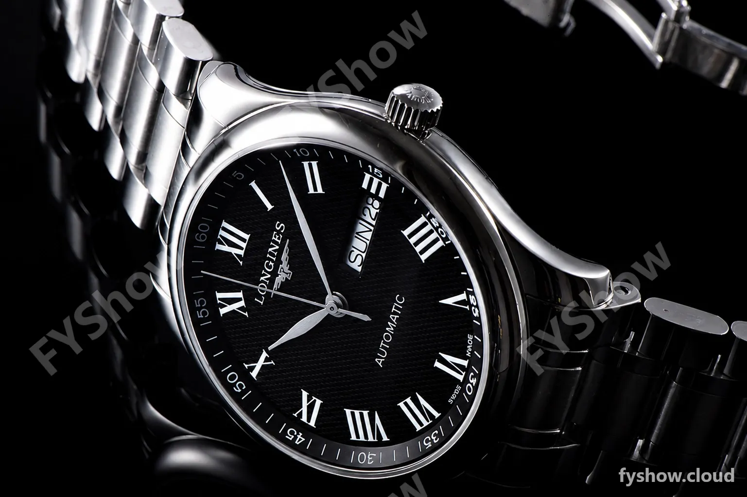 Longines Conquest Classic Series SS/SS Blk VSF Automatic L2.910.4.51.6 - Image 2