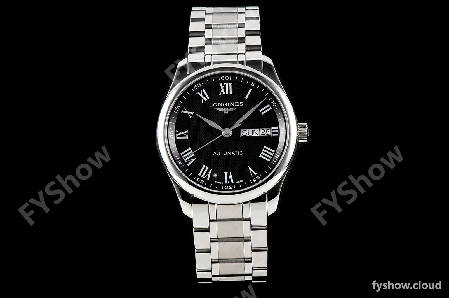 Longines Conquest Classic Series SS/SS Blk VSF Automatic L2.910.4.51.6 - Image 4