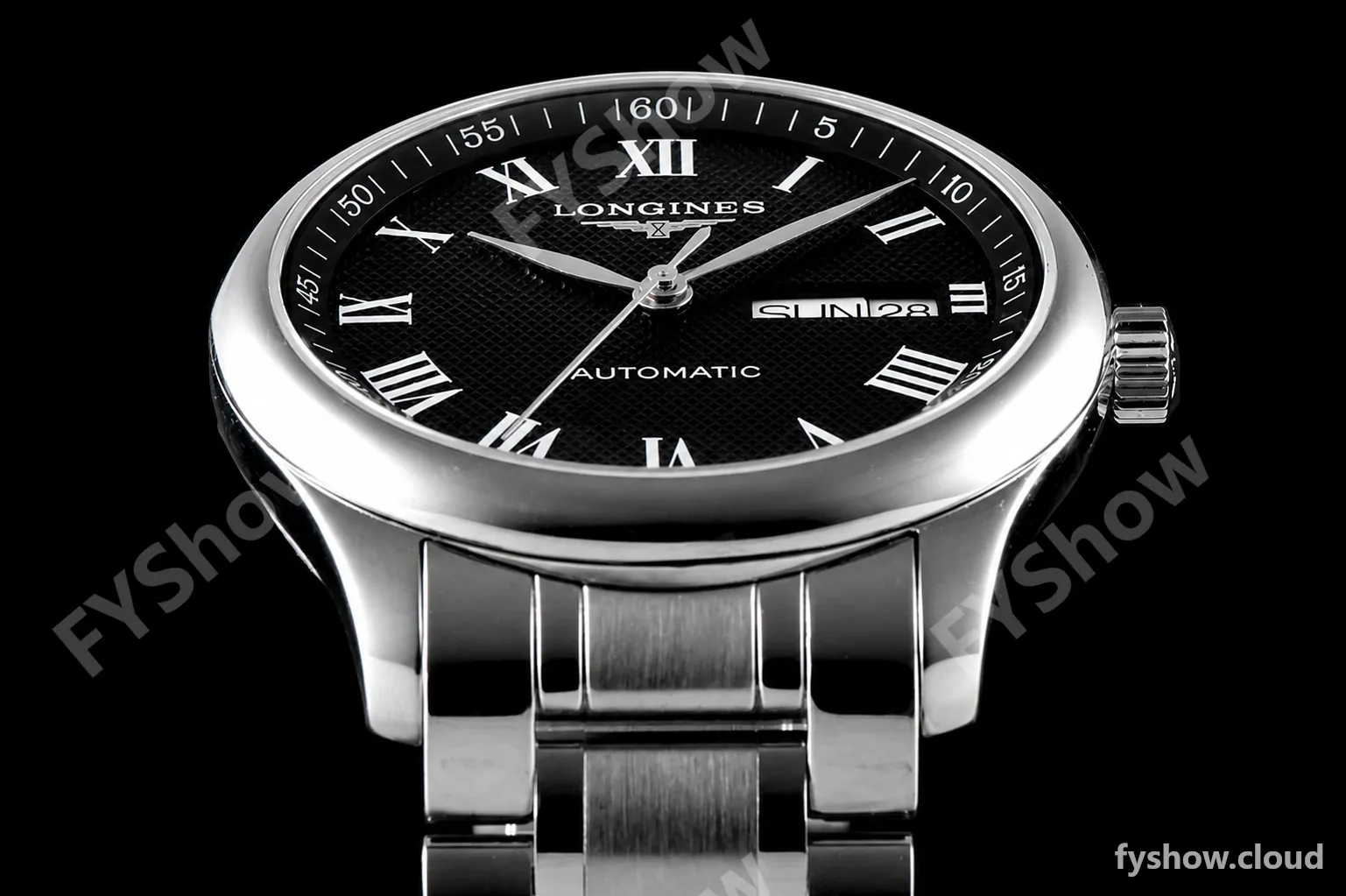 Longines Conquest Classic Series SS/SS Blk VSF Automatic L2.910.4.51.6 - Image 7