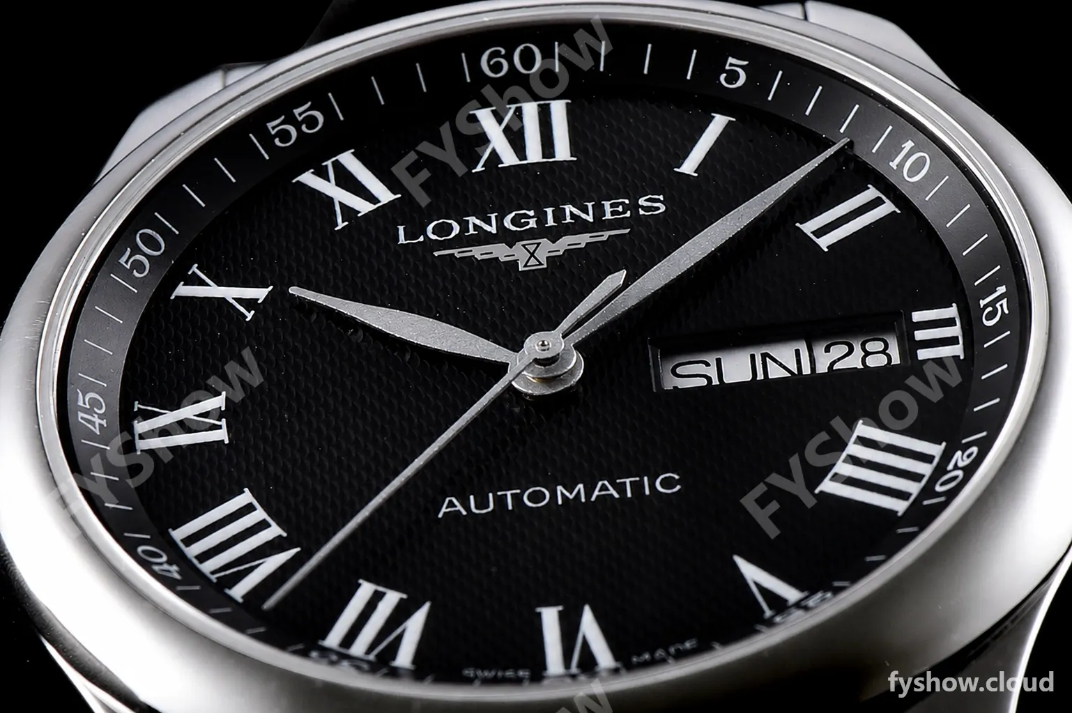 Longines Conquest Classic Series SS/SS Blk VSF Automatic L2.910.4.51.6 - Image 8