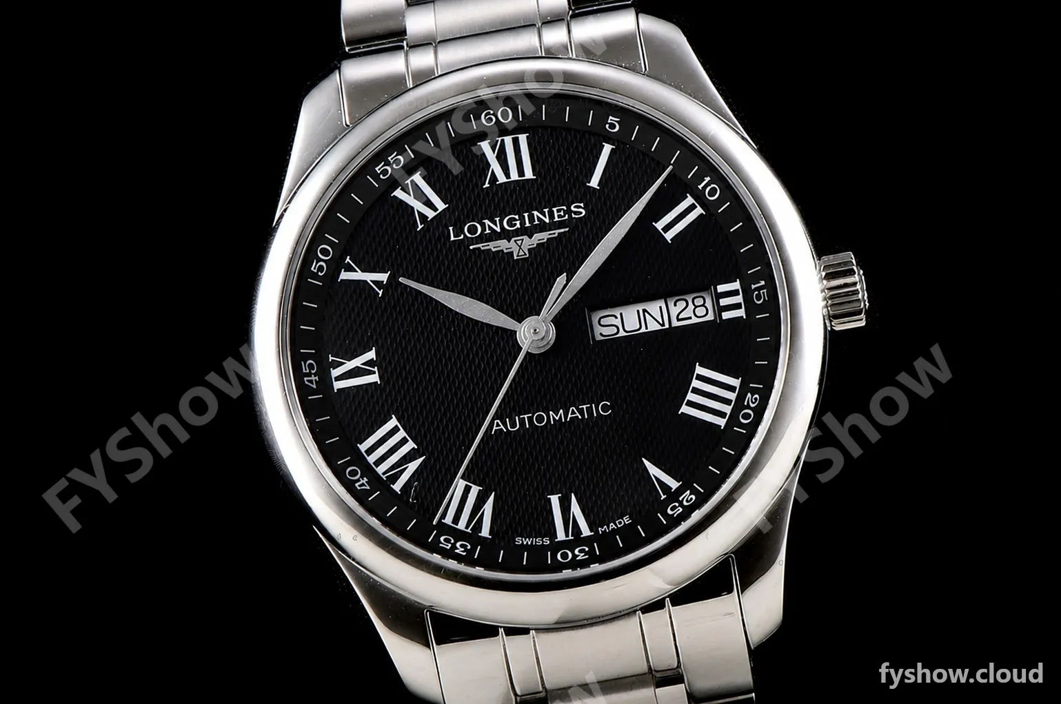 Longines Conquest Classic Series SS/SS Blk VSF Automatic L2.910.4.51.6 - Image 9