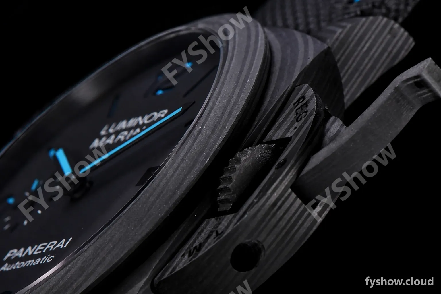 Panerai Luminor Series Carbon SS/LE Blk/Blk VSF Automatic PAM01661 - Image 11