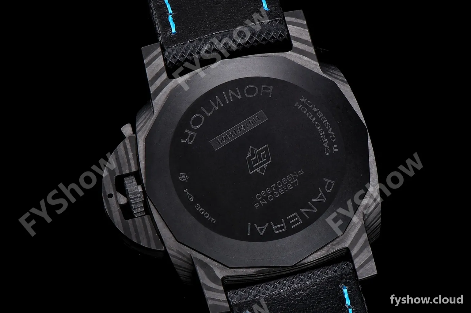 Panerai Luminor Series Carbon SS/LE Blk/Blk VSF Automatic PAM01661 - Image 16
