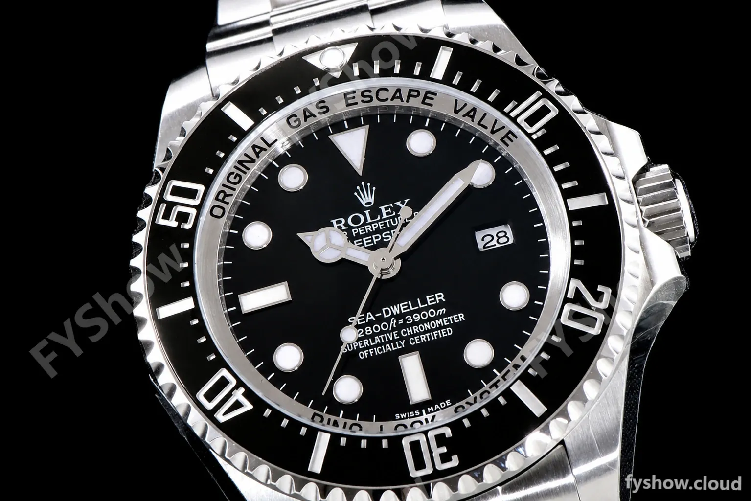 Rolex Sea Dweller Series SS/SS Cer Blk ARF Automatic m126660-0001 - Image 8