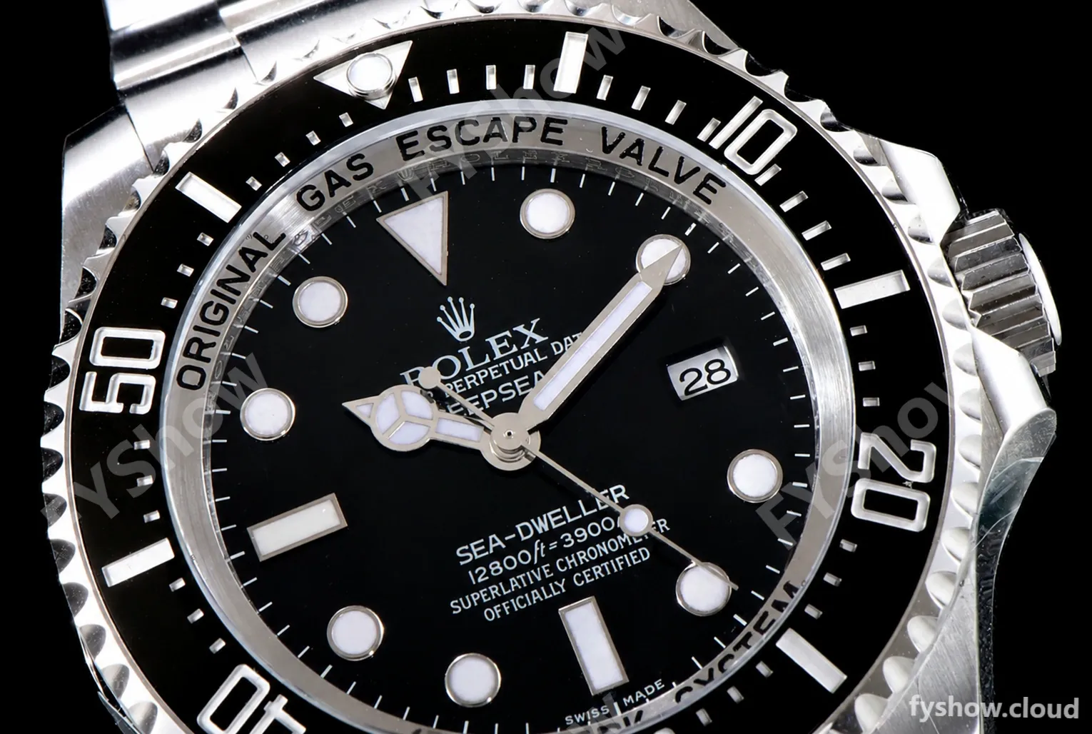 Rolex Sea Dweller Series SS/SS Cer Blk ARF Automatic m126660-0001 - Image 9
