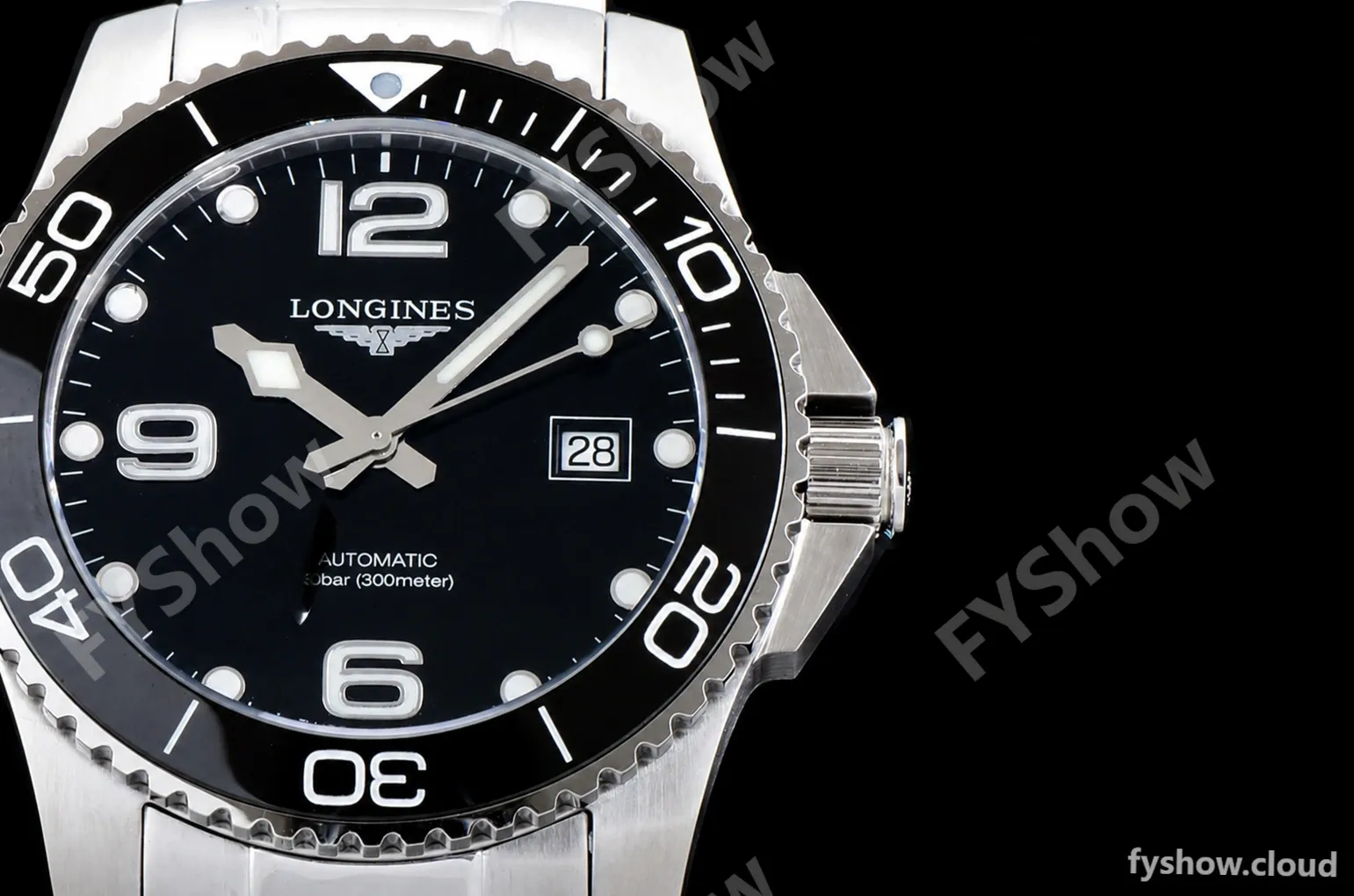 Longines Conquest Classic Series Sports SS/SS Blk/Blk ZFF Automatic L3.781.4.56.6 - Image 2