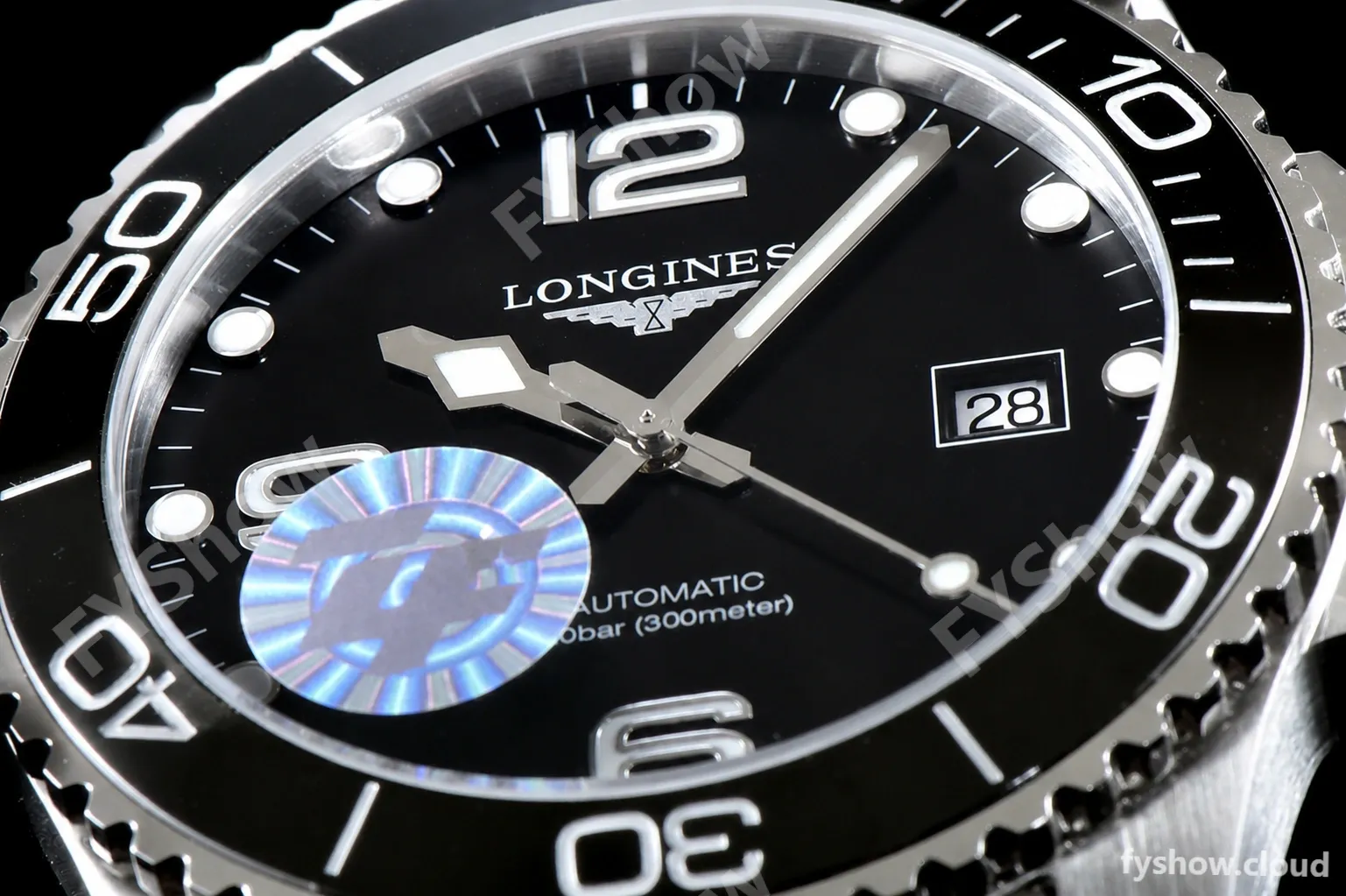Longines Conquest Classic Series Sports SS/SS Blk/Blk ZFF Automatic L3.781.4.56.6 - Image 4