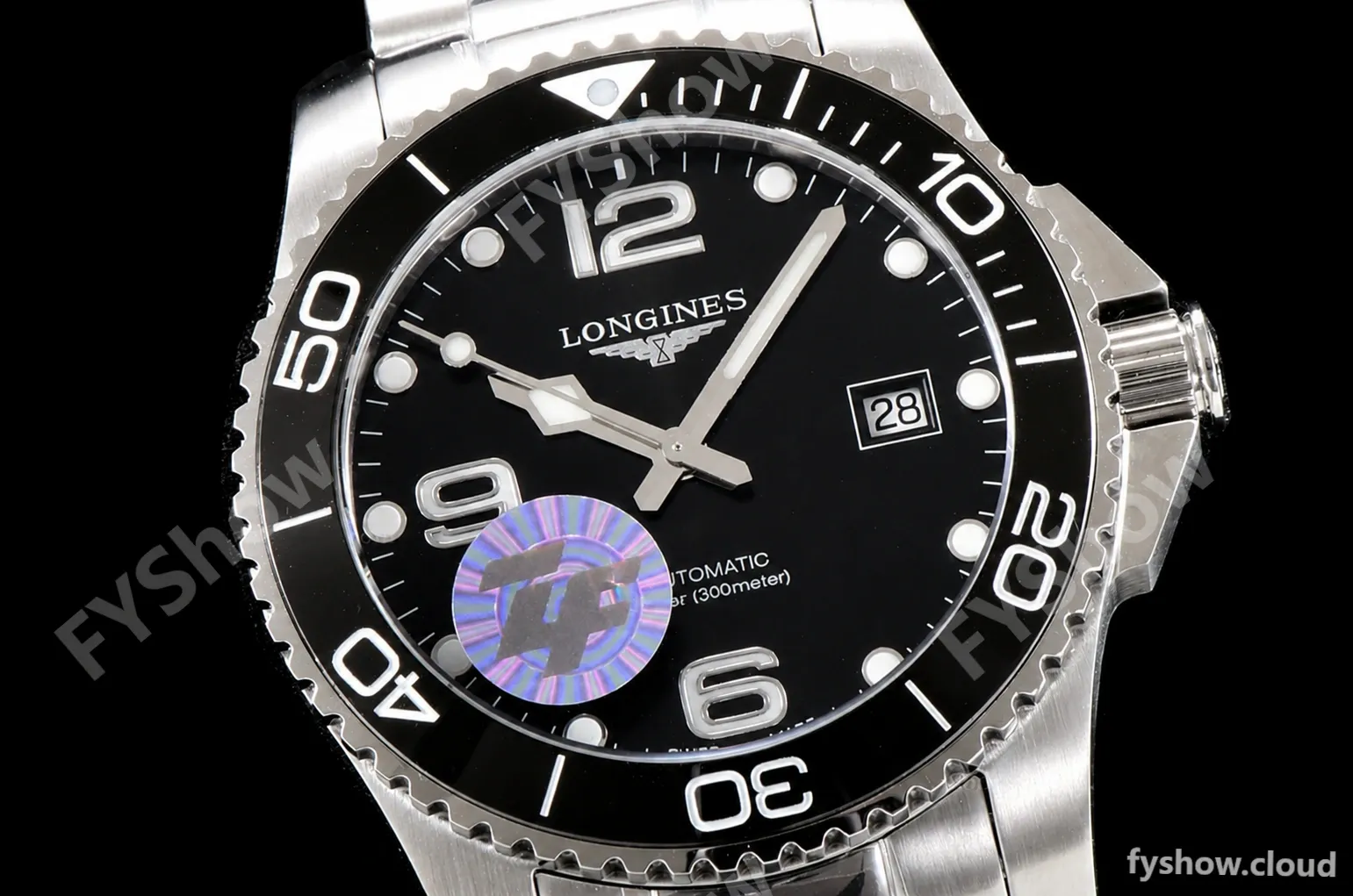 Longines Conquest Classic Series Sports SS/SS Blk/Blk ZFF Automatic L3.781.4.56.6 - Image 5
