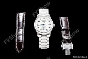 Longines Record Series SS/SS Wht GSF Automatic L2.666.4.78.6