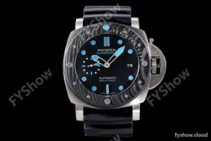 Panerai Submersible Series CF TI/RU Blk/Blk VSF P.9010 Automatic PAM00799