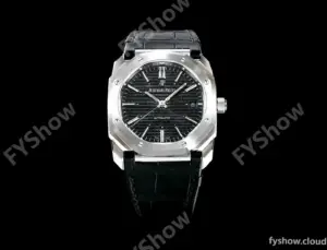 Bvlgari OCTO Series SS/LE Blk/Blk BVF Automatic 101964 BGO41BSLD