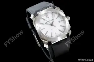 Bvlgari OCTO Series SS/RU Wht/Blk BVF Automatic 101964 BGO41BSLD