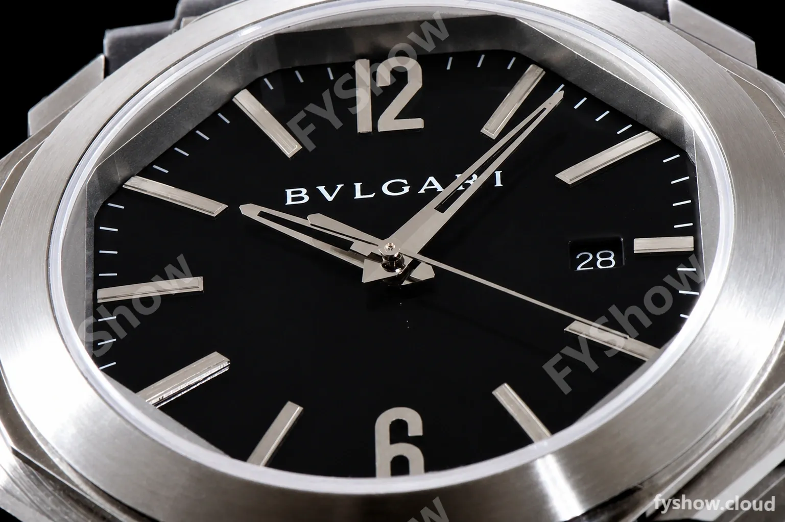 Bvlgari OCTO Series SS/RU Blk/Blk BVF Automatic 101964 BGO41BSLD - Image 5