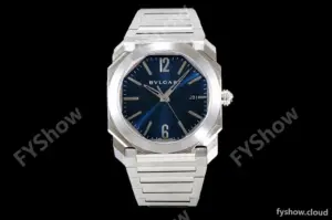 Bvlgari OCTO Series SS/SS Blu BVF Automatic 102031 102105 BGO38C3SSD