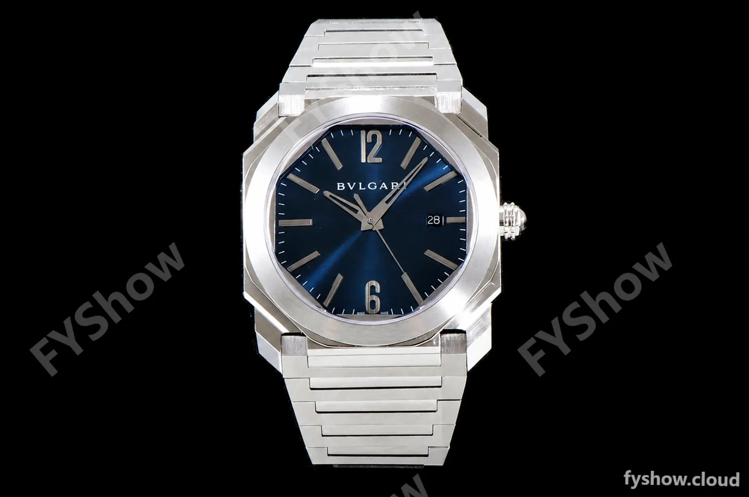 Bvlgari OCTO Series SS/SS Blu BVF Automatic 102031 102105 BGO38C3SSD