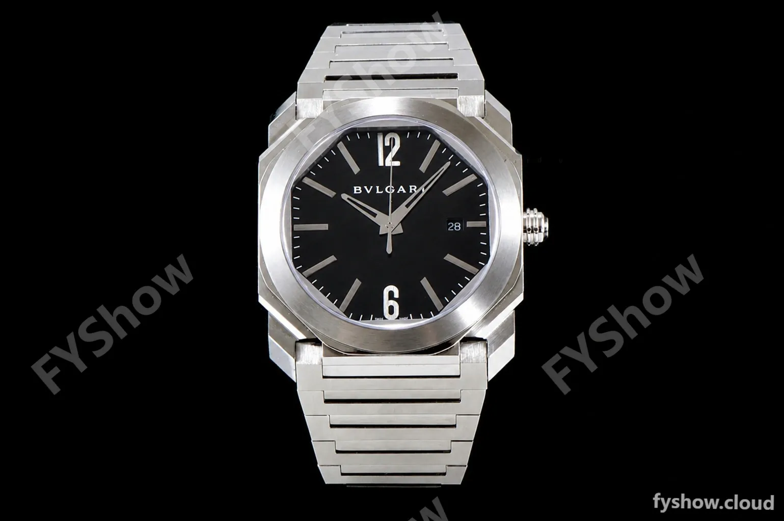 Bvlgari OCTO Series SS/SS Blk BVF Automatic 102031 BGO41BSSD - Image 2