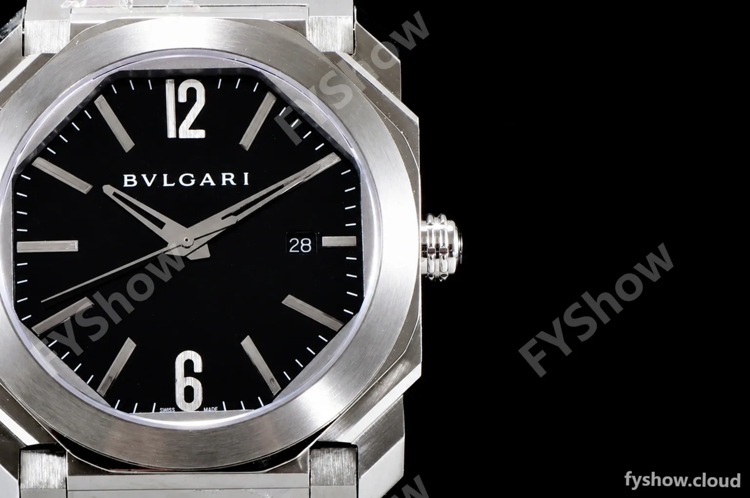 Bvlgari OCTO Series SS/SS Blk BVF Automatic 102031 BGO41BSSD - Image 3