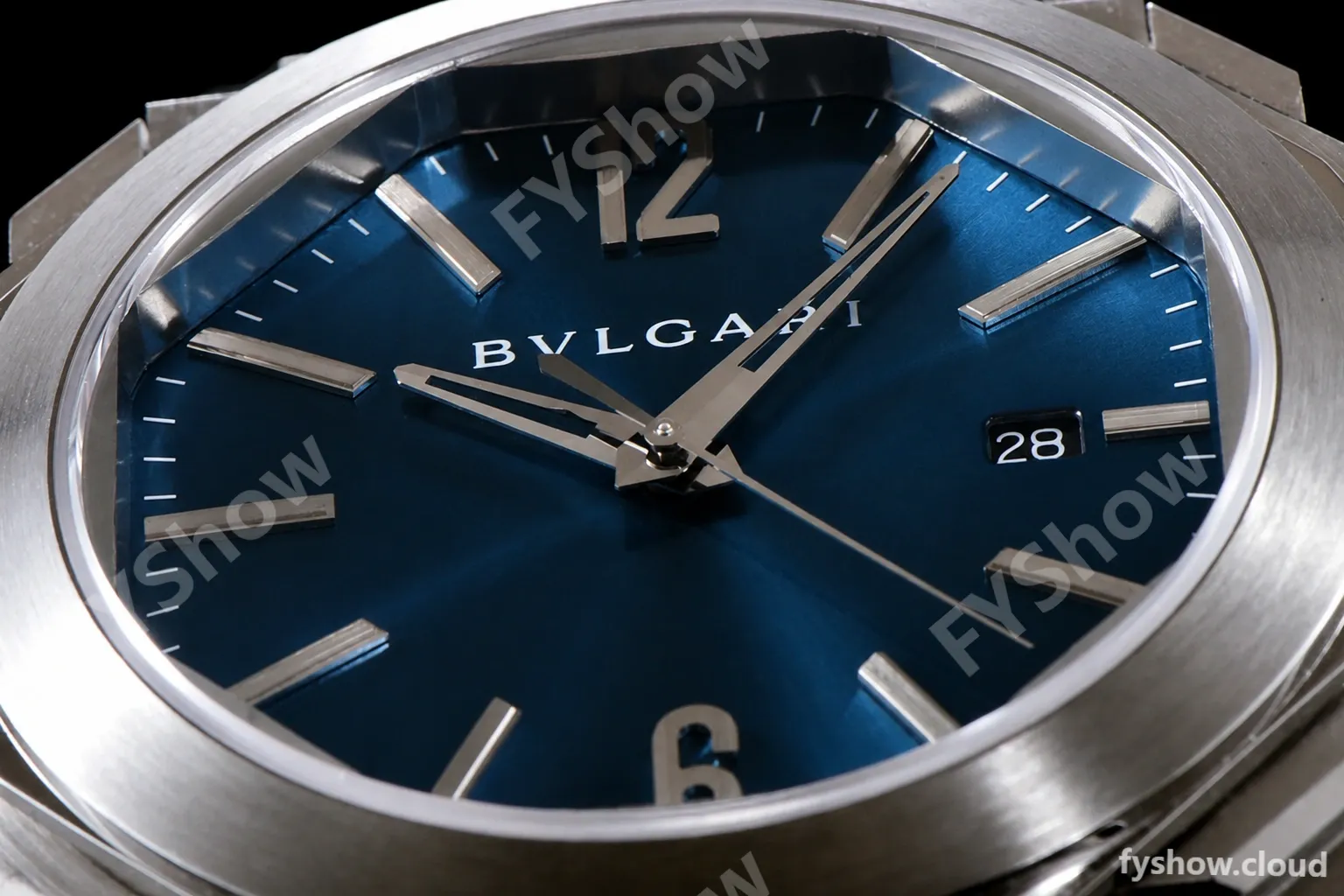 Bvlgari OCTO Series SS/SS Blu BVF Automatic 102031 102105 BGO38C3SSD - Image 3