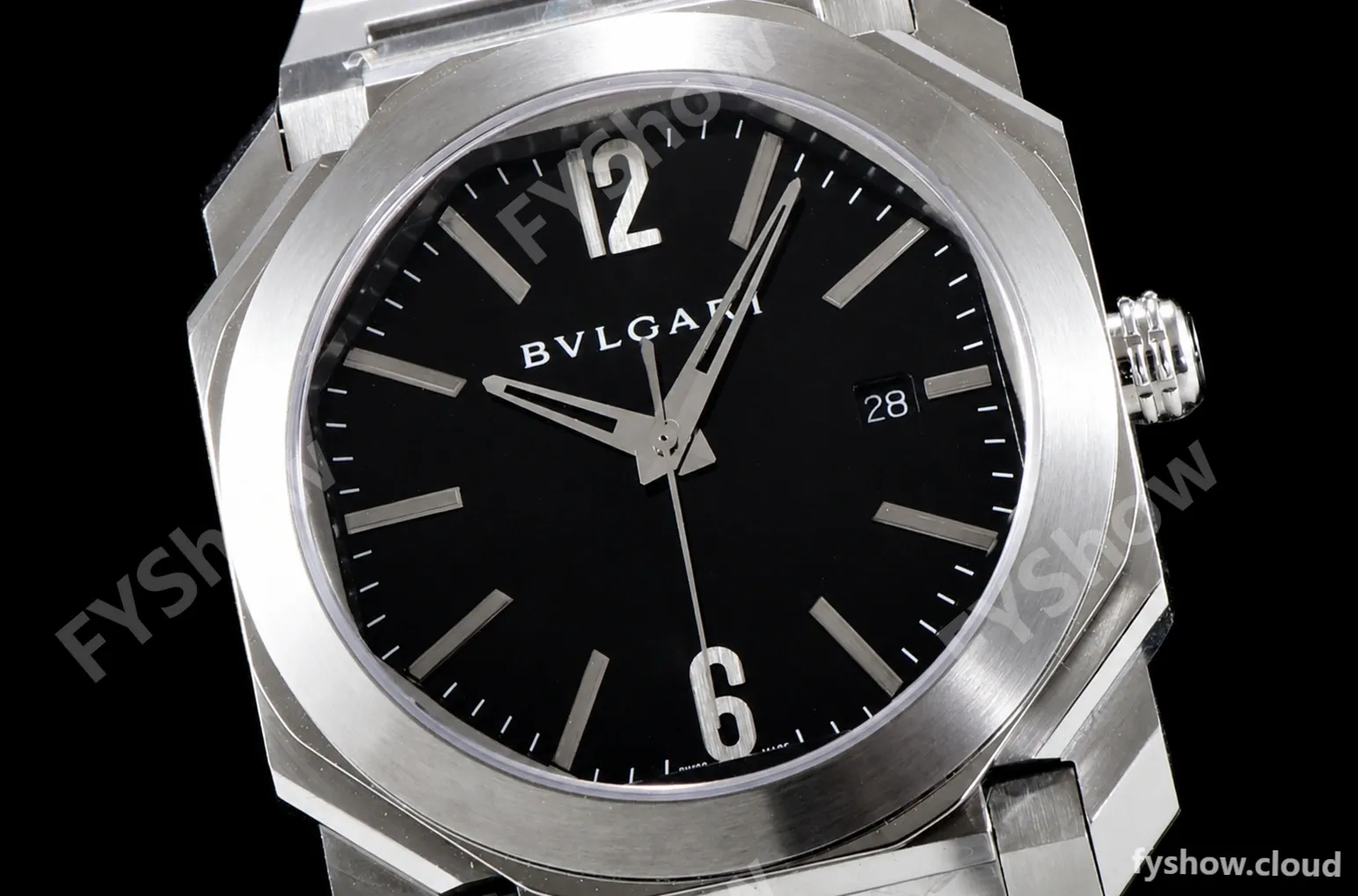 Bvlgari OCTO Series SS/SS Blk BVF Automatic 102031 BGO41BSSD - Image 6