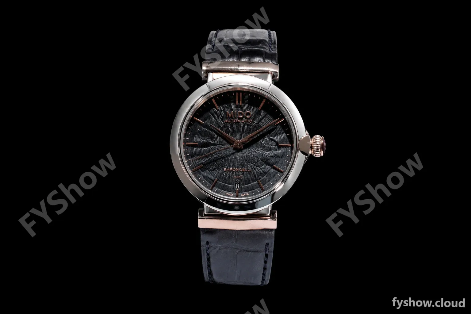 Bvlgari LVCEA Series RG/LE blk/Blk TT BVF Automatic