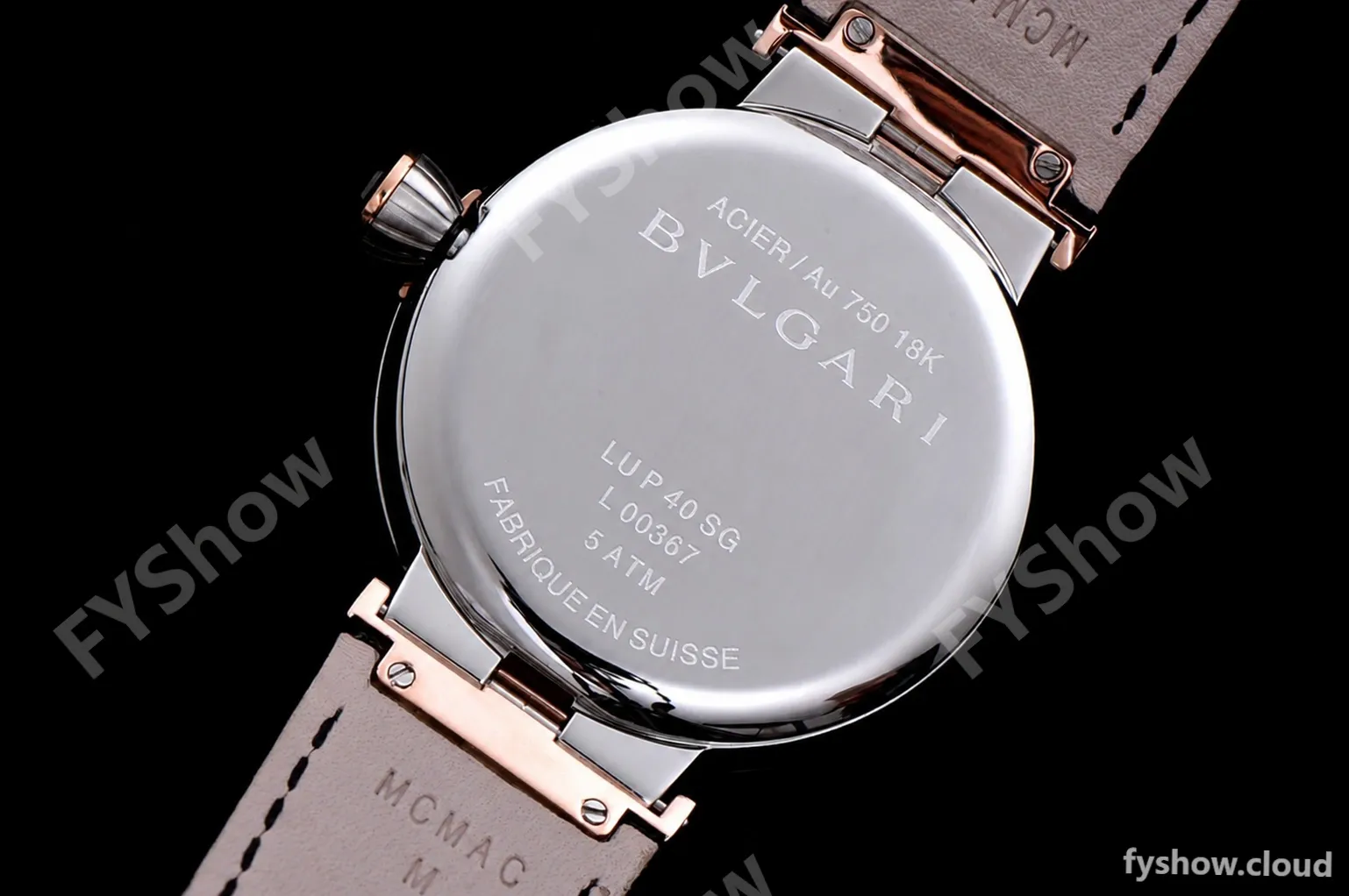 Bvlgari LVCEA Series RG/LE blk/Blk TT BVF Automatic - Image 6