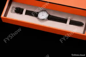 Hermes Slim D Series SS/LE BVF Wht/Blk Quartz