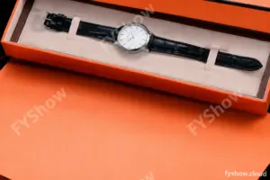 Hermes Slim D Series SS/LE BVF Wht/Blk Quartz