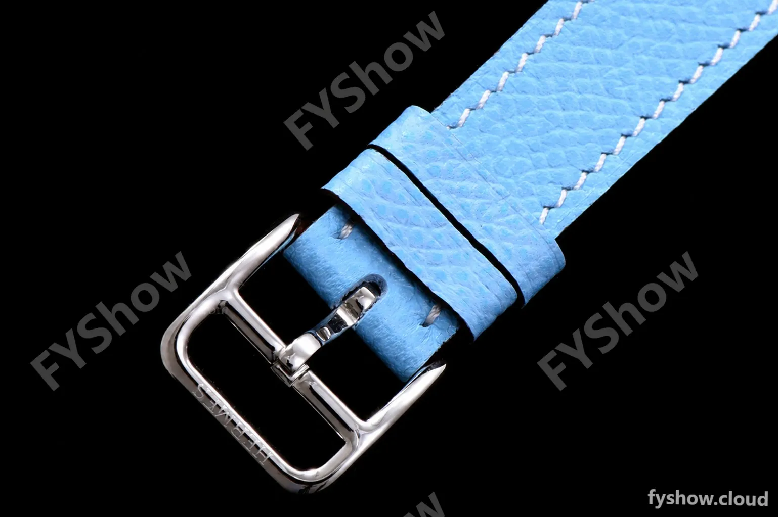 Hermes Slim D Series SS/LE BVF Wht/Blu Quartz - Image 6