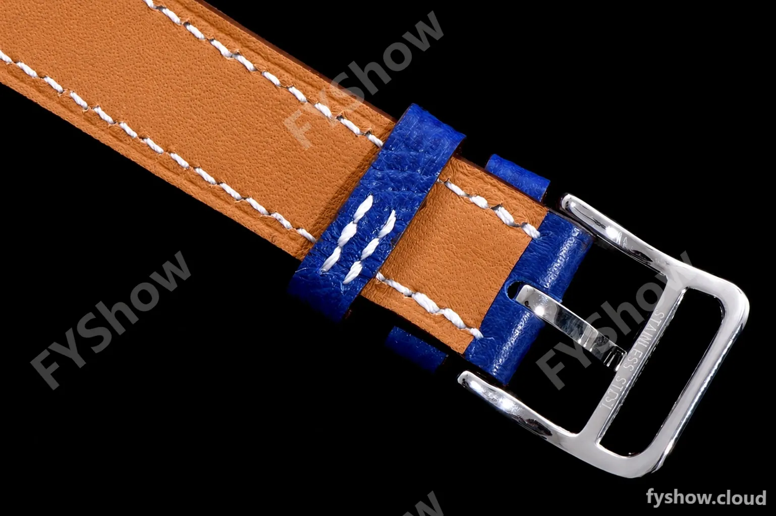 Hermes Slim D Series SS/LE BVF Wht/Blu Quartz - Image 7