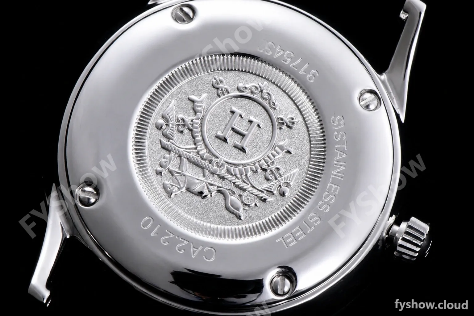 Hermes Slim D Series SS/LE BVF Wht/Blu Quartz - Image 9