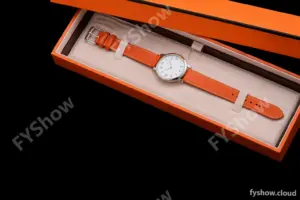 Hermes Slim D Series RG/LE BVF Wht/Bro Quartz