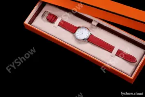 Hermes Slim D Series RG/LE BVF Wht/Red Quartz