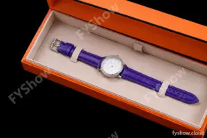 Hermes Slim D Series RG/LE BVF Wht/Per Quartz