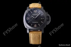 Panerai Luminor 1950 Series Cer/LE Blk/Bro VSF P.9001 Automatic PAM00386