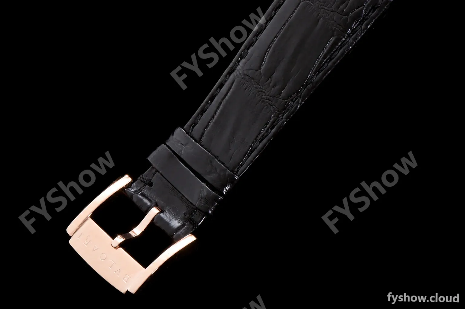 Bvlgari LVCEA Series RG/LE Blk/Blk Diams BVF Automatic - Image 6