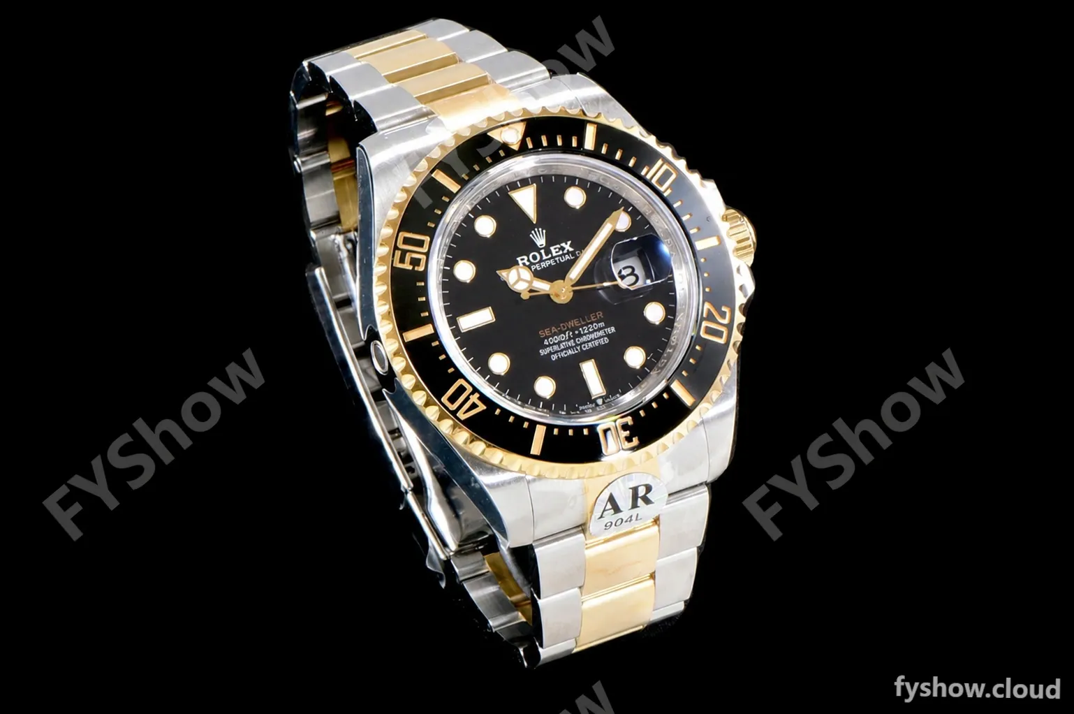 Rolex Sea Dweller Series SS/SS Ceramic YG/SS Ceramic Black ARF Automatic Cal.ASIA2836-2 126603-0001 904L V3 - Image 3