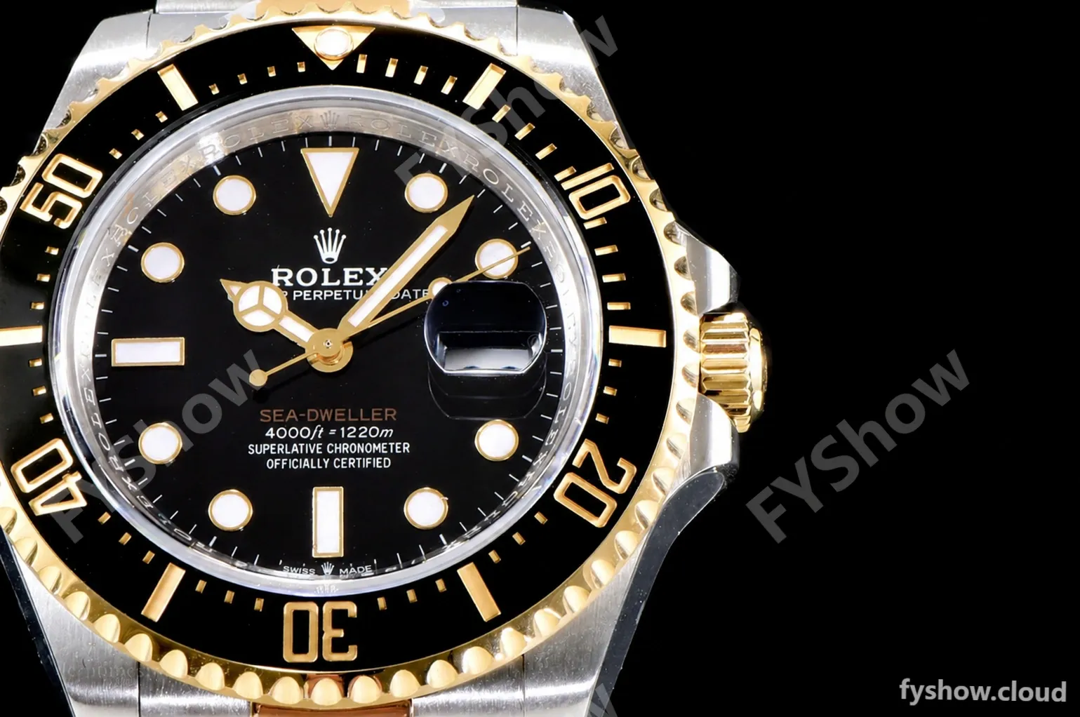 Rolex Sea Dweller Series SS/SS Ceramic YG/SS Ceramic Black ARF Automatic Cal.ASIA2836-2 126603-0001 904L V3 - Image 4
