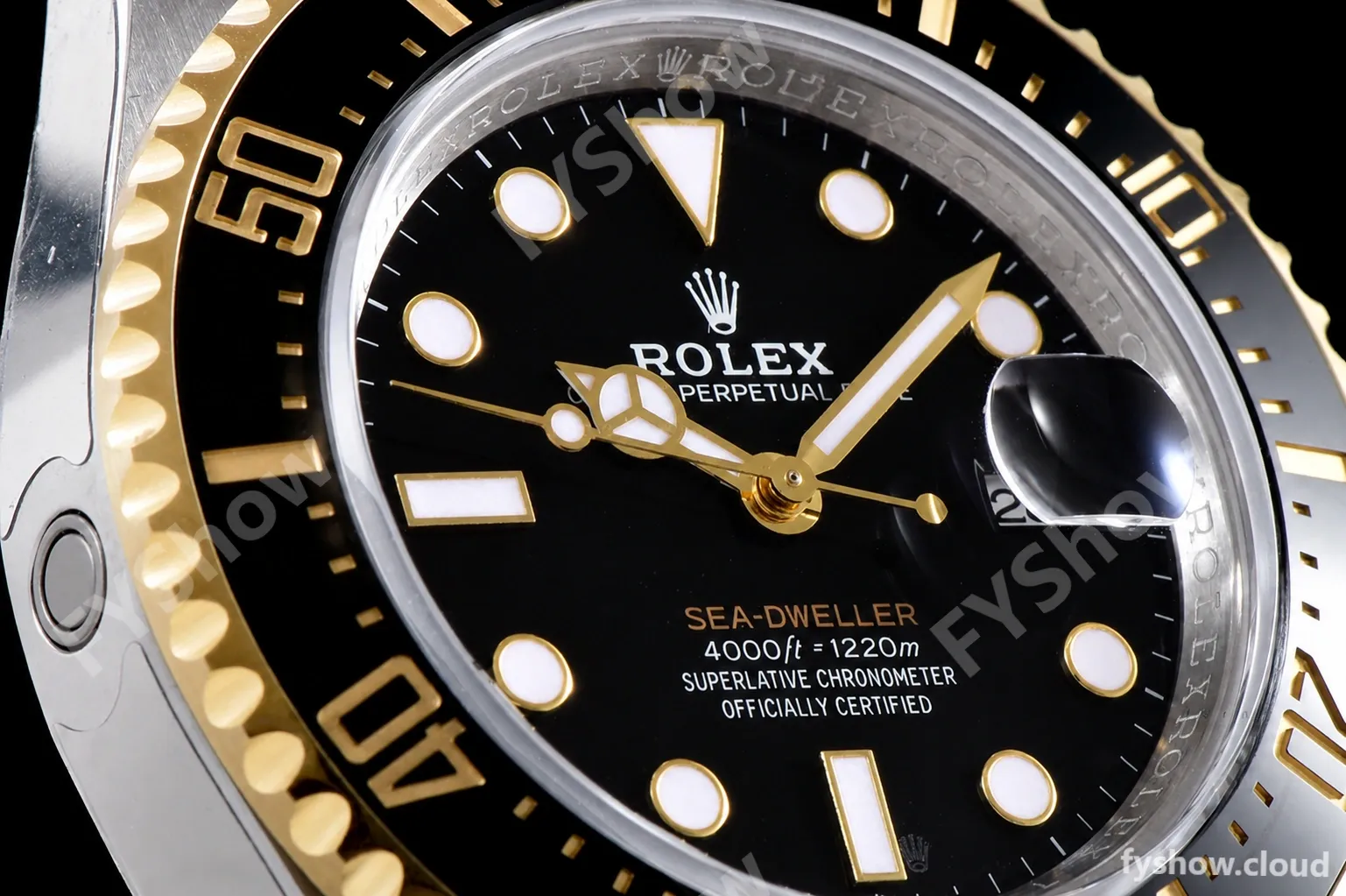 Rolex Sea Dweller Series SS/SS Ceramic YG/SS Ceramic Black ARF Automatic Cal.ASIA2836-2 126603-0001 904L V3 - Image 6