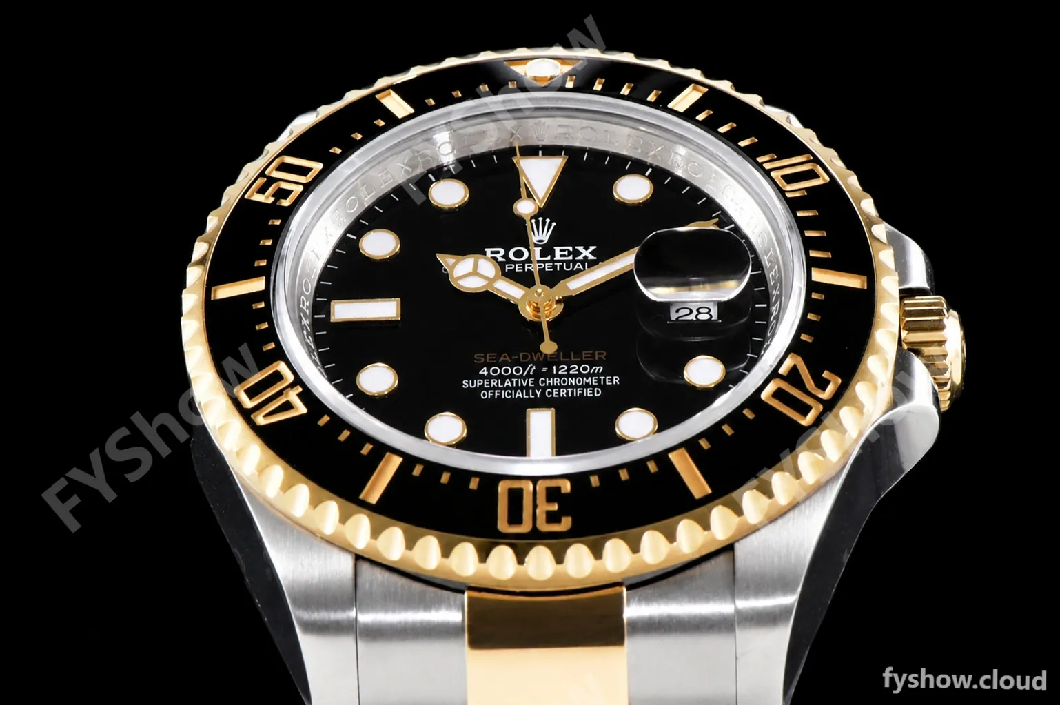 Rolex Sea Dweller Series SS/SS Ceramic YG/SS Ceramic Black ARF Automatic Cal.ASIA2836-2 126603-0001 904L V3 - Image 7