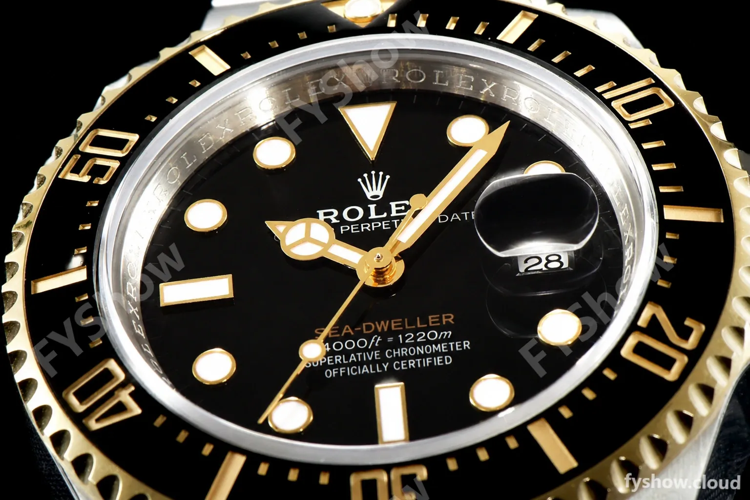 Rolex Sea Dweller Series SS/SS Ceramic YG/SS Ceramic Black ARF Automatic Cal.ASIA2836-2 126603-0001 904L V3 - Image 8