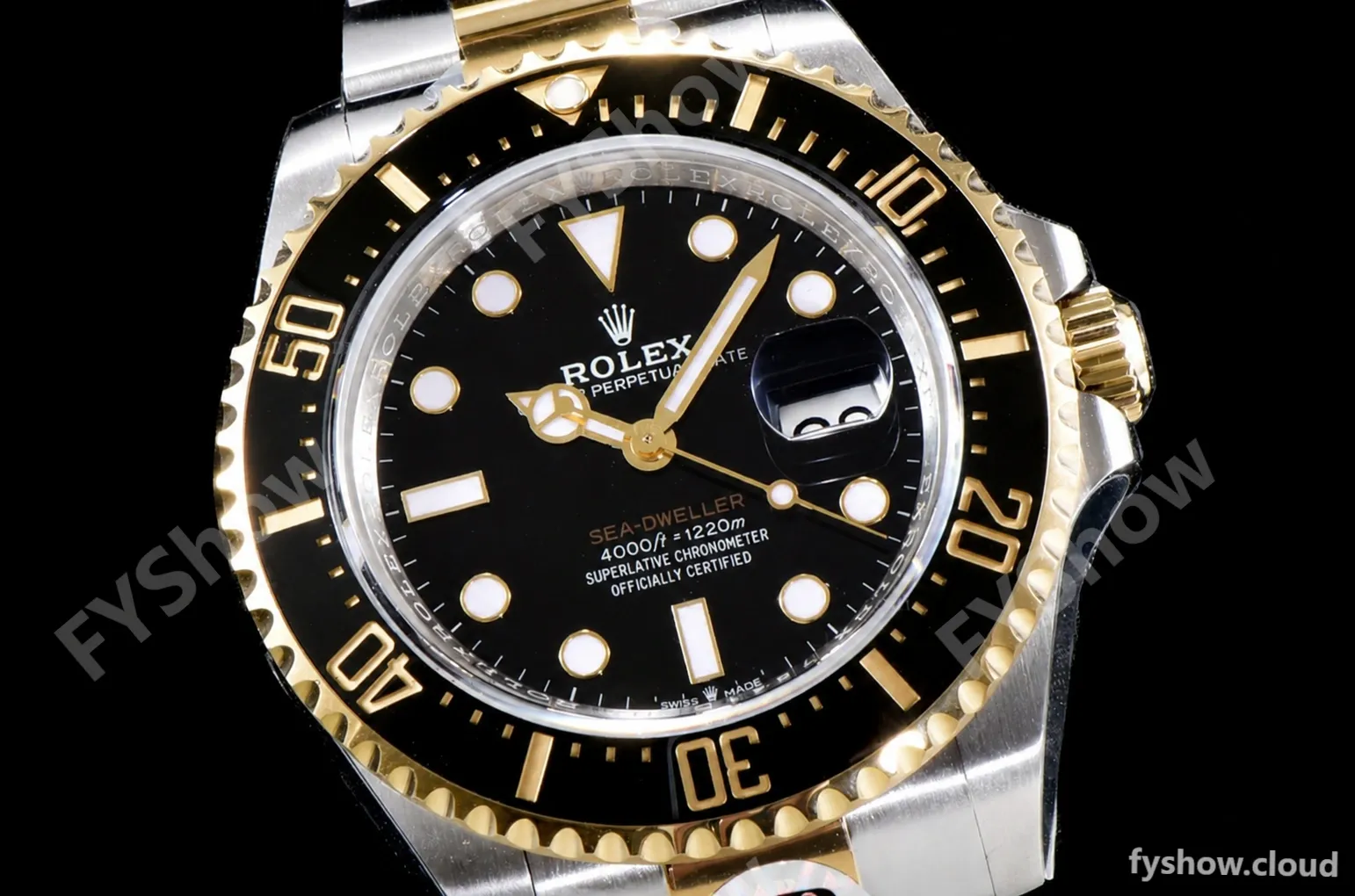 Rolex Sea Dweller Series SS/SS Ceramic YG/SS Ceramic Black ARF Automatic Cal.ASIA2836-2 126603-0001 904L V3 - Image 9