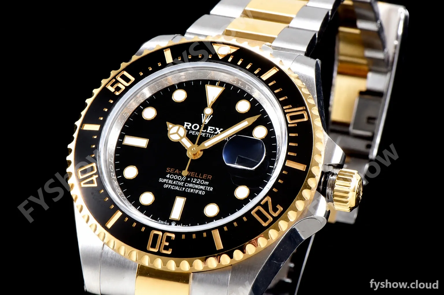 Rolex Sea Dweller Series SS/SS Ceramic YG/SS Ceramic Black ARF Automatic Cal.ASIA2836-2 126603-0001 904L V3 - Image 10