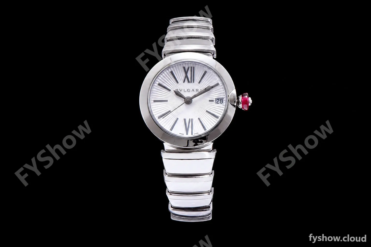 Bvlgari LVCEA Series SS/SS Wht BVF Automatic/Quartz 102195 LU28C6SSD - Image 2