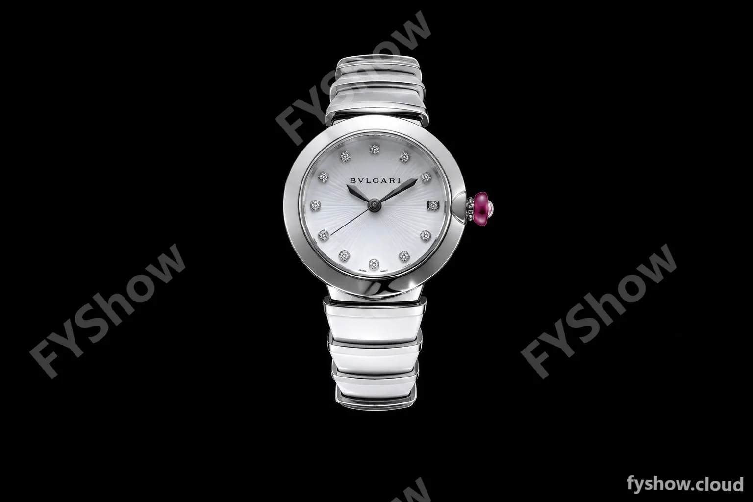 Bvlgari LVCEA Series SS/SS Wht BVF Automatic/Quartz 102199 LU33WSSD/11