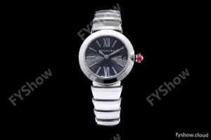Bvlgari LVCEA Series SS/SS Blk BVF Automatic/Quartz 102195 LU28C6SSD